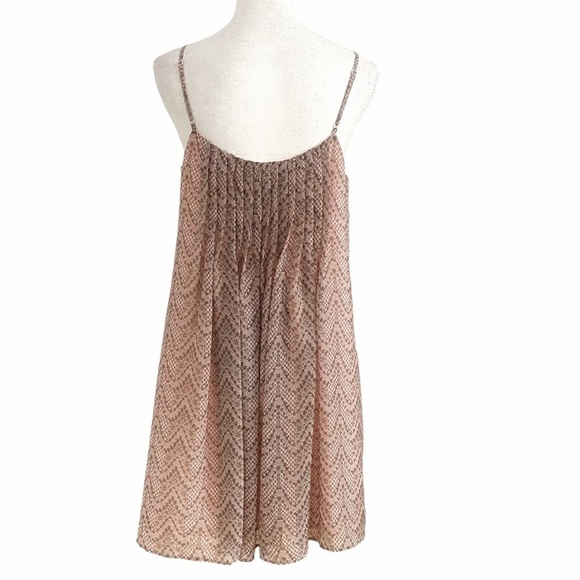 VICTORIA’S SECRET PINK PLEATED SLEEVELESS BABYDOLL MINI DRESS - S - Picture 3 of 10